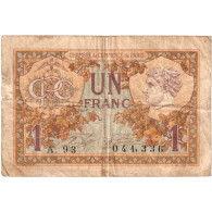 France, Paris, 1 Franc, 1920, B, Pirot:97-36 - Handelskammer