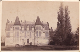 Environs De NANTES 1870/80 Château De La SAULZINIERE Propriété De Mr Lelasseur (44) - Photographe Anonyme - Places