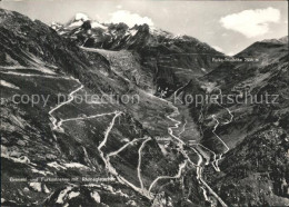 11621271 Grimsel Pass Grimsel Und Furkastrasse Mit Rhonegletscher Grimsel Pass - Altri & Non Classificati