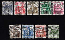 Berlin 532-540 Gestempelt Vollstempel Sonderstempel #JL132 - Otros & Sin Clasificación