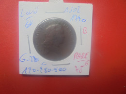 LOUIS XV 1 SOL 1720 "B" RARE ! (A.2) - 1715-1774 Luis XV El Bien Amado