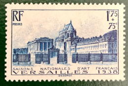 1938 FRANCE N 379 - SAISONS D’ART FRANÇAIS VERSAILLES 1938 - NEUF II - Nuevos