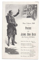 Carte Double -  PRIERE AU JEUNE BON DIEU - Pour L'année 1915 - Poème De Th Botrel- Jésus Marie Joseph - Patrióticos