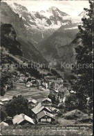 11621185 Wengen BE Mit Mittagshorn Und Breithorn Wengen - Autres & Non Classés