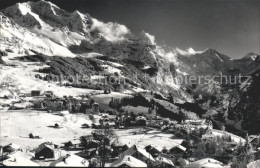 11621167 Wengen BE Mit Jungfrau Und Breithorn Wengen - Andere & Zonder Classificatie