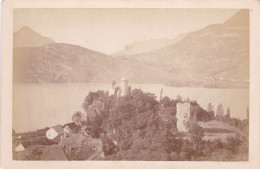 DUINGT 1870/80  Château (73) - Photographe Anonyme - Lugares