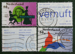 Vier Herdenkingen NVPH 1729-1732 (Mi 1625-1628); 1997 Gestempeld / USED NEDERLAND / NIEDERLANDE - Oblitérés