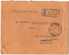 1,44 ESTONIA, 1935, COVER TO GREECE - Estland