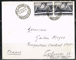 NAT-L50 - ITALIE Traforo Del Monte Bianco Sur Lettre Pour La France - 1961-70: Poststempel