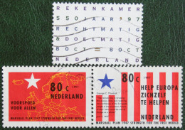 Marshalplan / Rode Banen Blauwe Ster Rekenkamer NVPH 1723-1725 (Mi 1619-1621) 1997 Gestempeld Used NEDERLAND NIEDERLANDE - Gebruikt