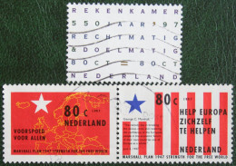 Marshalplan / Rode Banen Blauwe Ster Rekenkamer NVPH 1723-1725 (Mi 1619-1621) 1997 Gestempeld Used NEDERLAND NIEDERLANDE - Used Stamps