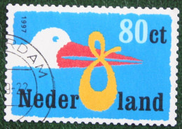 Geboortezegel Gestanst NVPH 1735 (Mi 1631); 1997 Gestempeld / Used NEDERLAND / NIEDERLANDE - Usati