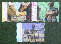 Gecombineerde Uitgave NVPH 1753-1755 (Mi 1649-1651); 1998 Gestempeld Used Oblitéré NEDERLAND / NIEDERLANDE - Used Stamps