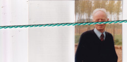Frans Bogaerts-De Decker, Duffel 1911, Herentals 1999. Foto - Todesanzeige