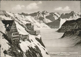 11621067 Jungfraujoch Mit Moench Und Aletschgletscher Berghaus Observatorium Jun - Otros & Sin Clasificación