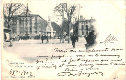 CPA Carte Postale Espagne Barcelona Plaza Palacio  1902 VM80580 - Barcelona