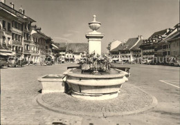 11621035 Aarberg Marktplatz Brunnen Aarberg - Altri & Non Classificati