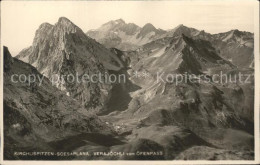 11620685 Kirchlispitzen Verajoechli Vom Oefenpass Raetikon Alpenpanorama Kirchli - Andere & Zonder Classificatie