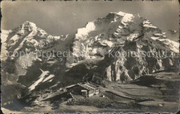 11620616 Grindelwald Sennhuette Panorama Mit Moench Und Jungfrau Berner Alpen Gr - Andere & Zonder Classificatie