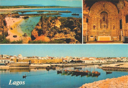 LAGOS, Algarve - Vários Aspetos Da Cidade  ( 2 Scans ) - Faro