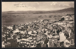 Postal Gibraltar, Bird`s Eye View Town  - Gibraltar