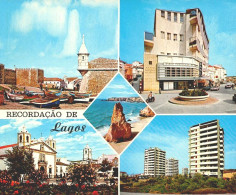 LAGOS, Algarve - Vários Aspetos Da Cidade  ( 2 Scans ) - Faro