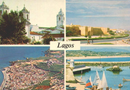 LAGOS, Algarve - Vários Aspetos Da Cidade  ( 2 Scans ) - Faro