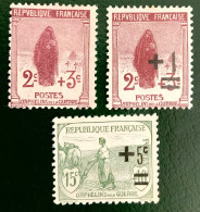 1922 / 1927 FRANCE - ORPHELINS DE GUERRE - NEUF* - Unused Stamps