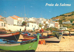 LAGOS, Algarve - Praia Da Salema  ( 2 Scans ) - Faro