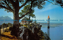 R073511 Burgenstock Hammetschwandlift Mit Blick Auf Luzern Und Vierwaldstatterse - World