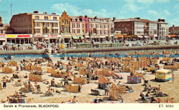 R073183 Sands And Promenade. Blackpool. Bamforth. Color Gloss. 1983 - World