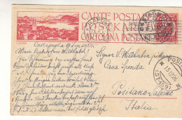 Suisse - Carte Postale De 1924 - Oblit Castagnola - Exp Vers Positano Salermo - Cachet De Napoli - - Lettres & Documents