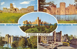 R073519 Sussex Castles. Multi View. Shoesmith And Etheridge. 1967 - World