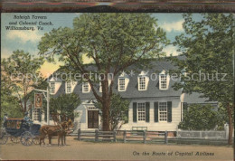 11569045 Williamsburg_Virginia Raleigh Tavern And Colonial Coach - Autres & Non Classés