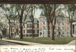 11569023 Troy_New_York Emma Williard Seminary Building, 2 Nd St.between Congress - Other & Unclassified