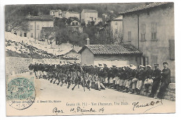 D 06 Cpa  GRASSE ,BAR SUR LOUP  Nos  Chasseurs Une Halte A Bar Sur Loup N0174 - Grasse