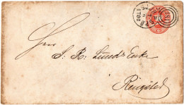 1,47 DENMARK, NUMERICAL CANCEL, 181, STATIONERY - Ganzsachen