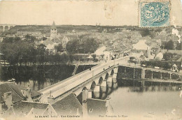 36 - Le Blanc - Vue Générale - Oblitération Ronde De 1904 - Etat Mauvais Coups Visible En Haut De La Carte - CPA - Voir  - Le Blanc