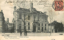 33 - Pauillac - L'Hotel De Ville - Animée - Correspondance - Oblitération Ronde De 1904 - CPA - Voir Scans Recto-Verso - Pauillac