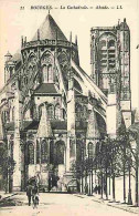 18 - Bourges - La Cathédrale - Abside - Animée - Carte Neuve - CPA - Voir Scans Recto-Verso - Bourges