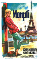 Cinema - Monpti - Romy Schneider - Illustration Vintage - Tour Eiffel - Affiche De Film - CPM - Carte Neuve - Voir Scans - Affiches Sur Carte