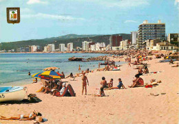 Espagne - Espana - Cataluna - Costa Brava - San Antonio De Calonge - Playa - Plage - Femme En Maillot De Bain - Immeuble - Gerona