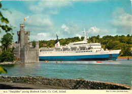 Bateaux - Paquebots - M.V. Innisfallen Passing Blackrock Castle Cork - CPM - Voir Scans Recto-Verso - Dampfer