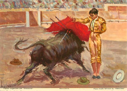 Corrida - El Arte De Chamaco - Manoletina - Passe Vulgarisée Par Manolete - Art Peinture - Carte Neuve - CPM - Voir Scan - Corridas