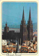 63 - Clermont Ferrand - La Cathédrale Gothique En Lave De Volvic - CPM - Voir Scans Recto-Verso - Clermont Ferrand