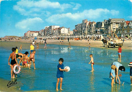 59 - Bray Dunes - Vue Générale De La Plage Et La Digue De Mer - Scènes De Plage - Chevaux - CPM - Voir Scans Recto-Verso - Bray-Dunes