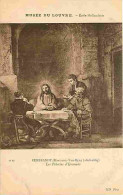 Art - Peinture - Rembrandt Harmensz Van Rijn - Les Pèlerins D'Emmaus - Musée Du Louvre - CPM - Voir Scans Recto-Verso - Paintings
