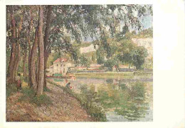 Art - Peinture - Camille Pissarro - Moret - Le Canal Du Loing - Chemin De Halage - Carte Neuve - CPM - Voir Scans Recto- - Pintura & Cuadros