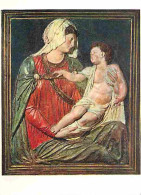 Art - Art Religieux - Madonna And Child - A Plaster Bas-Relief By Sansovino From The Castle Howard Collection - CPM - Vo - Tableaux, Vitraux Et Statues