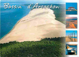 33 - Bassin D'Arcachon - Multivues - Dune Du Pyla - CPM - Voir Scans Recto-Verso - Andere & Zonder Classificatie